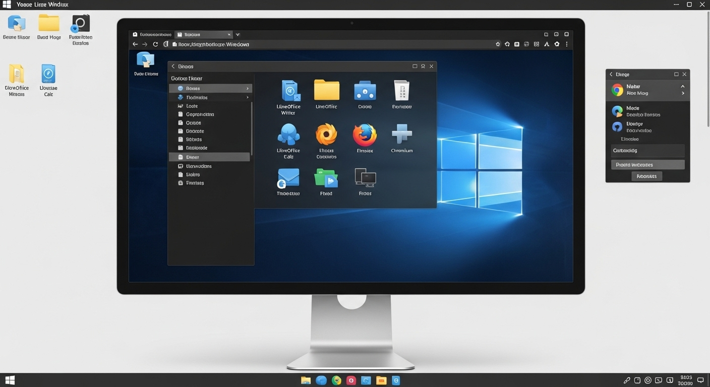 Modern Linux desktop environment showing user-friendly interface